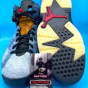 Retro 6 Denim Size 10.5
